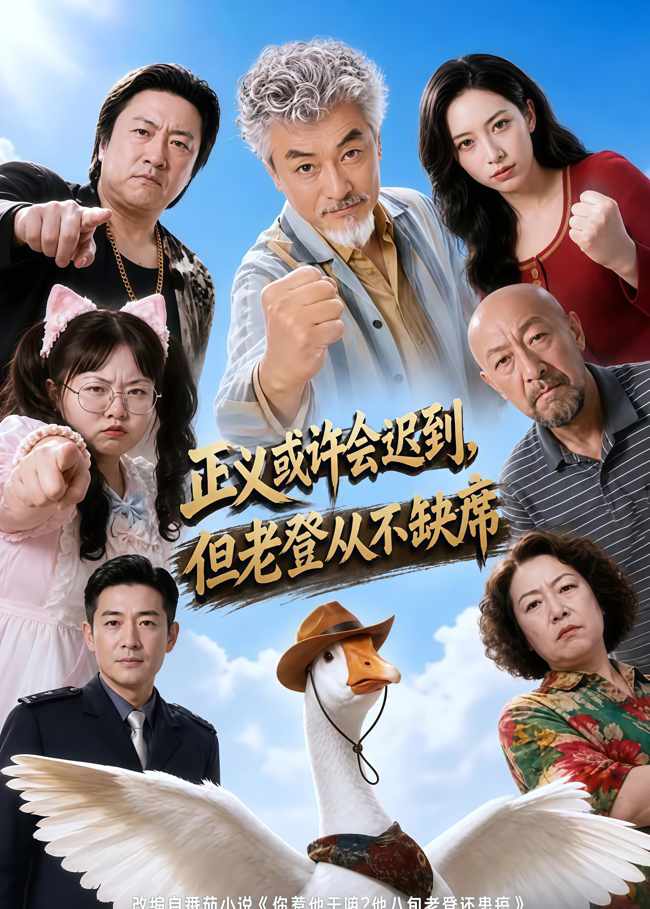 正义或许会迟到，但老爸从不缺席(全集)